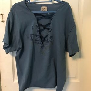 Oversized LF “one of a kind” Texas t shirt